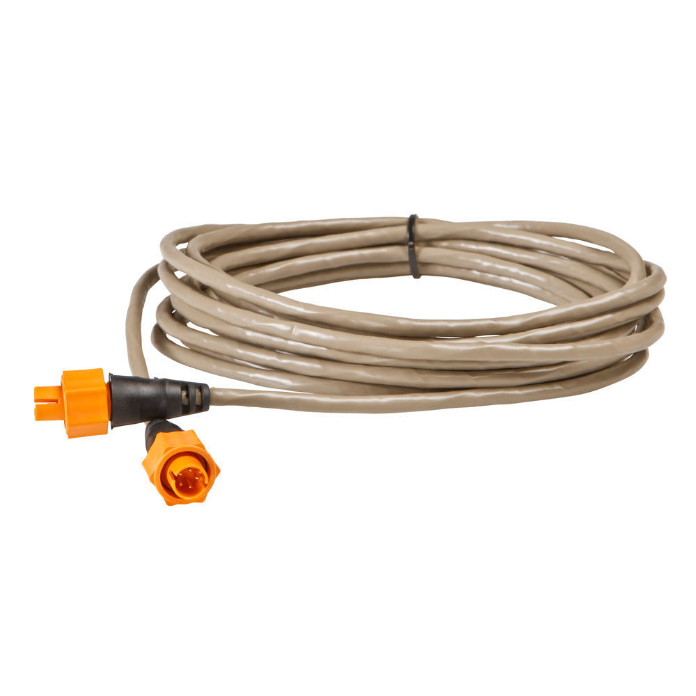 Lowrance 15' Ethernet Cable ETHEXT-15YL [127-29] | Network Cables & Modules by Lowrance 