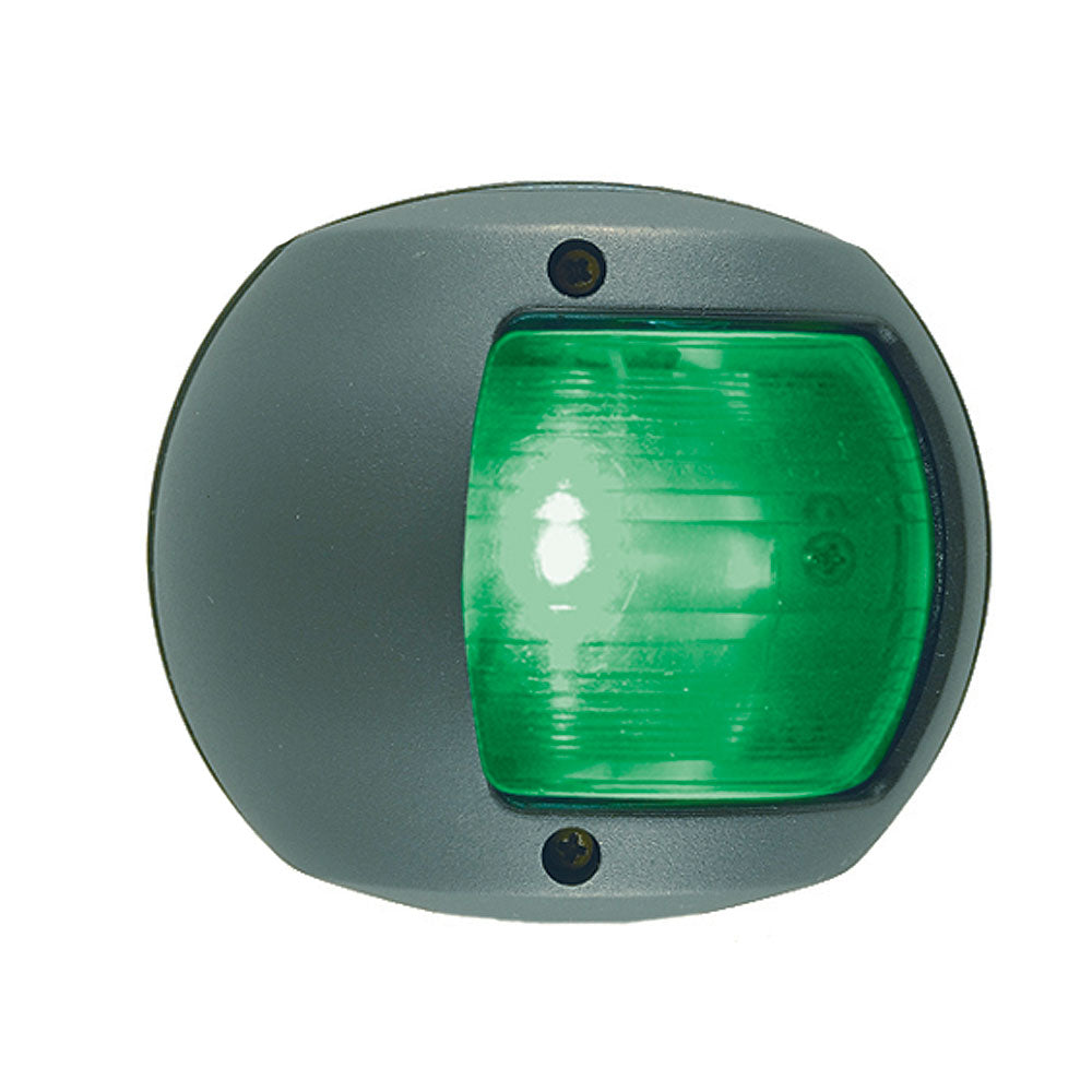 Perko LED Side Light - Green - 12V - Black Plastic Housing [0170BSDDP3] | Navigation Lights by Perko 