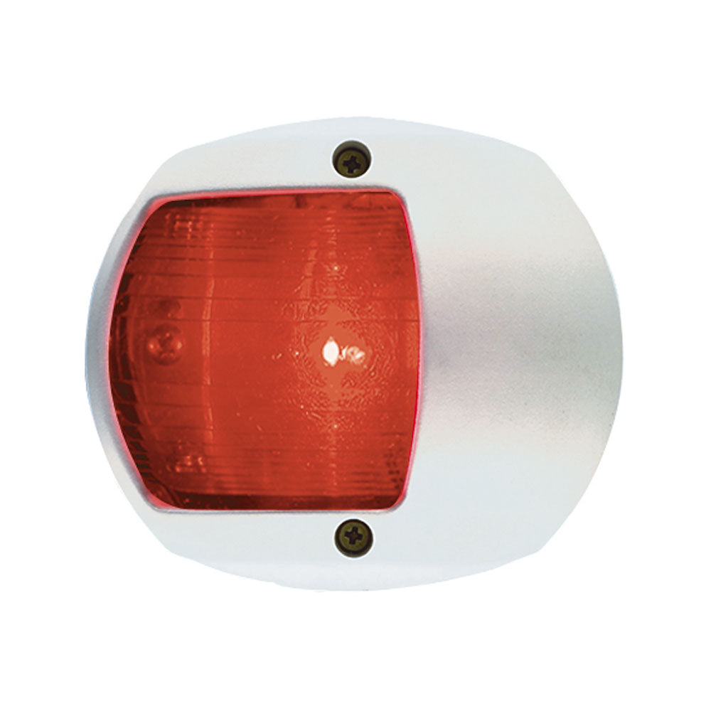 Perko LED Side Light - Red - 12V - White Plastic Housing [0170WP0DP3] | Navigation Lights by Perko 