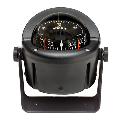 Ritchie HB-741 Helmsman Compass - Bracket Mount - Black [HB-741] | Compasses by Ritchie 