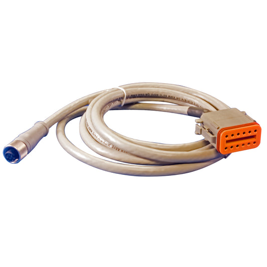 Maretron J2K100 Adapter Micro Female - Deutsche 12 Pin 2 Meter [MCF-2M-D12] | NMEA Cables & Sensors by Maretron 