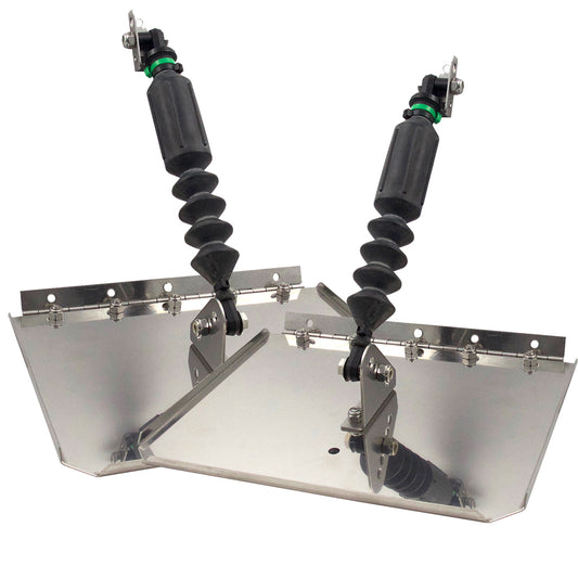 Nauticus ST980-40 Smart Tab Trim Tabs 9 X 8 f/12-16' Boats w/40-80 HP [ST980-40] | Trim Tabs by Nauticus 