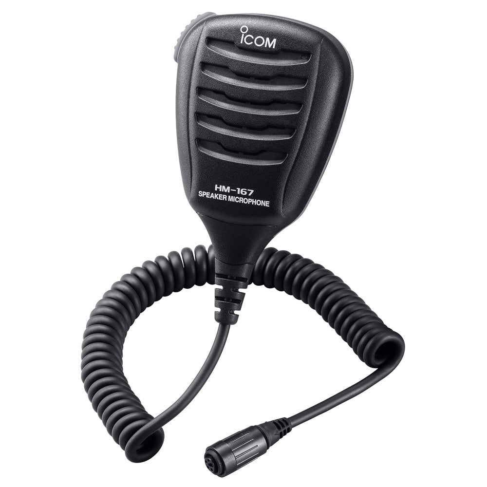 Icom HM-167 Speaker Mic - Waterproof [HM167] | Accessories by Icom 