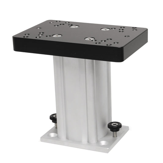 Cannon Aluminum Fixed Base Downrigger Pedestal - 6" [1904031] | Downrigger Accessories by Cannon 