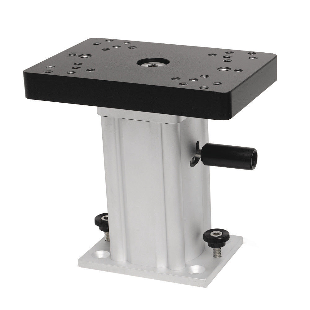 Cannon Aluminum Swivel Base Downrigger Pedestal - 6" [1904033] | Downrigger Accessories by Cannon 