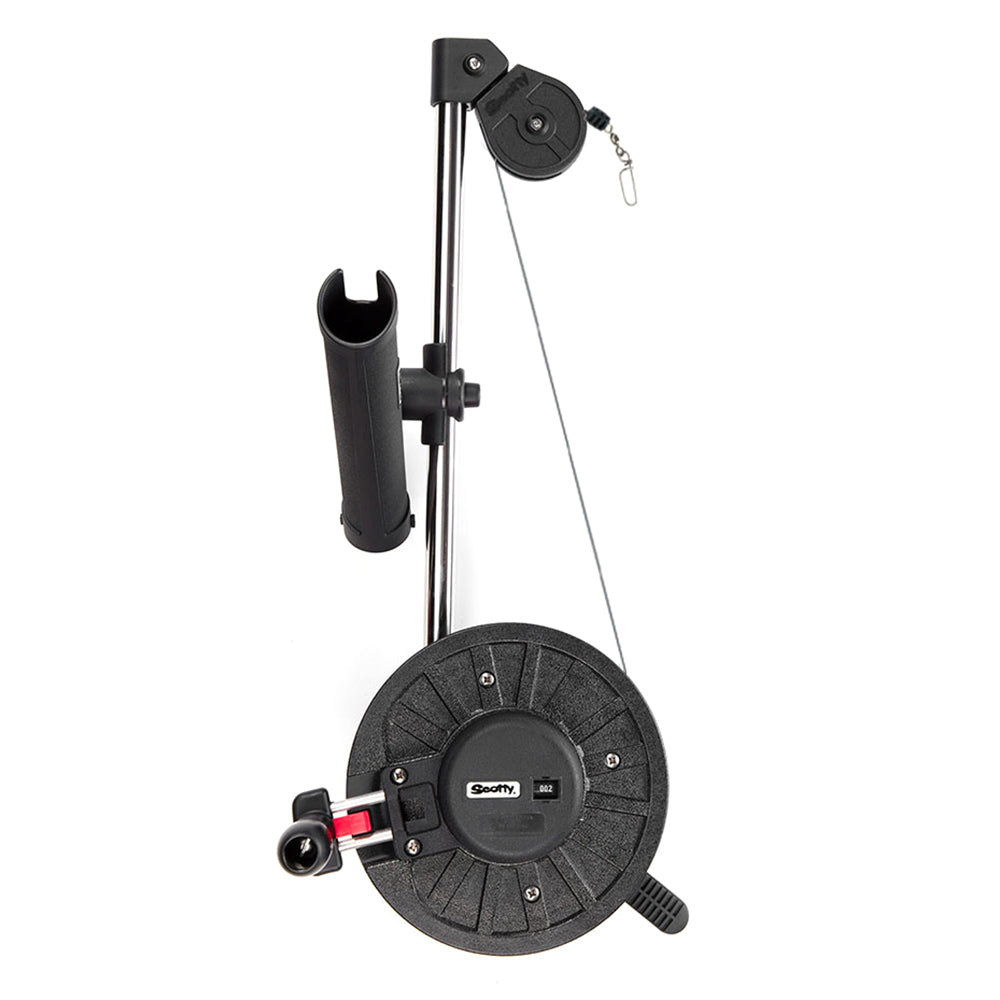 Scotty 1091 Telescoping 60" Longarm Combo Manual Downrigger w/ Swivel Base [1091] | Downriggers by Scotty 