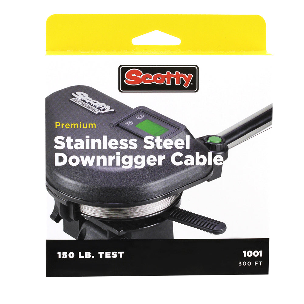 Scotty 200ft Premium Stainless Steel Replacement Cable [1000K] | Downrigger Accessories by Scotty 