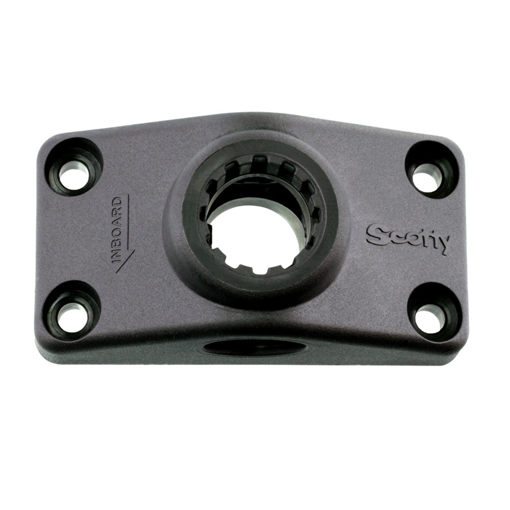 Scotty 241 Combination Side or Deck Mount - Black [241-BK] | Accessories by Scotty 