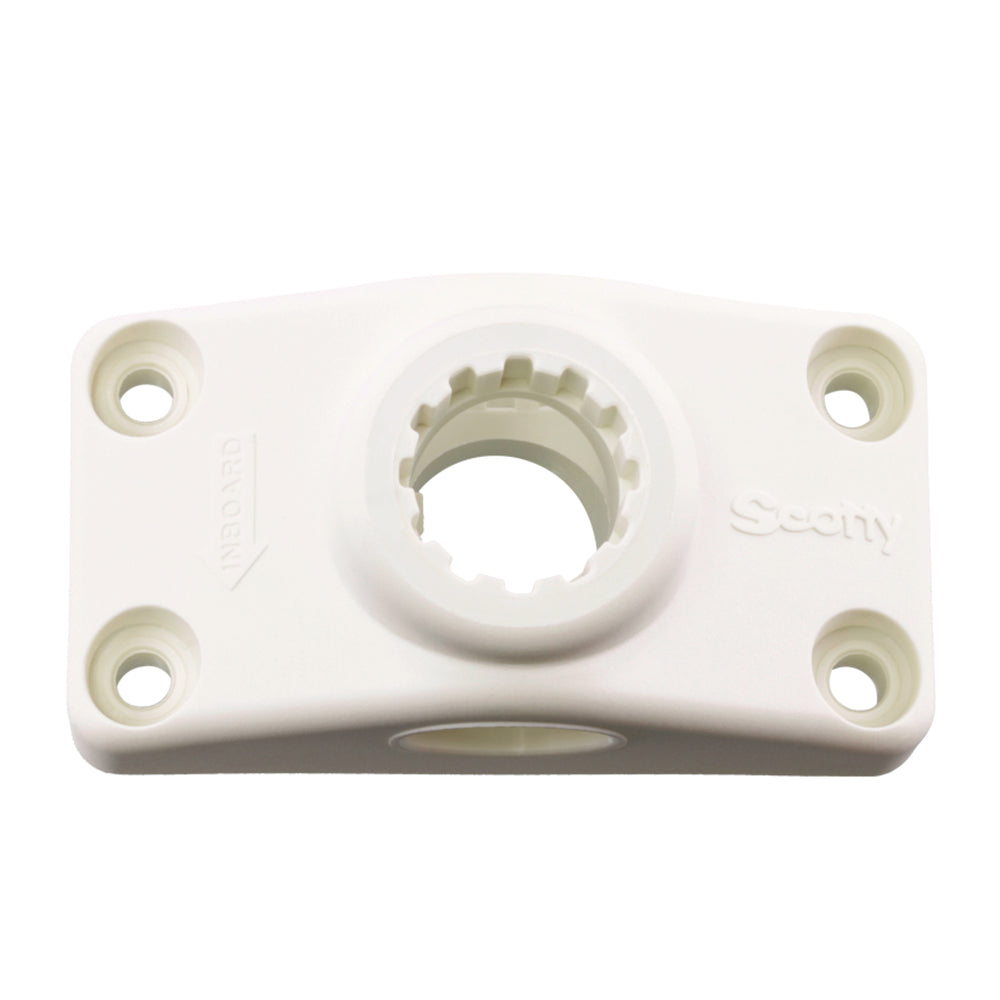 Scotty Combination Side / Deck Mount - White [241-WH] | Accessories by Scotty 