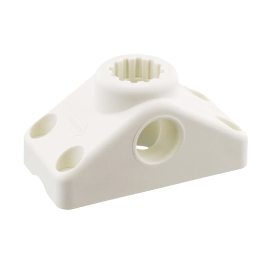 Scotty Combination Side / Deck Mount - White [241-WH] | Accessories by Scotty 