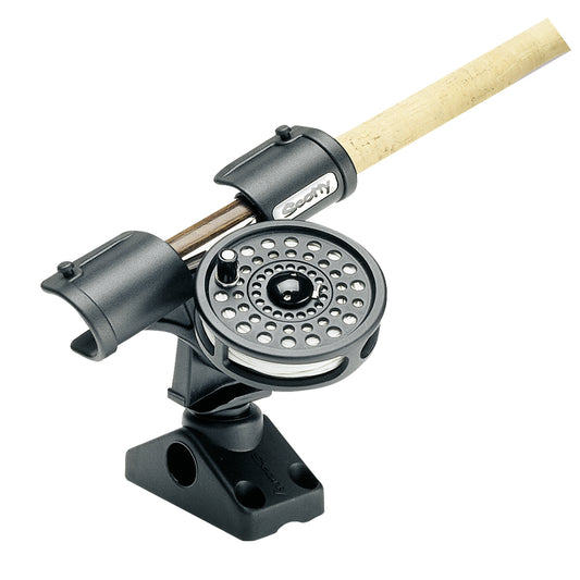 Scotty Fly Rod Holder w/241 Side/Deck Mount [265] | Rod Holders by Scotty 