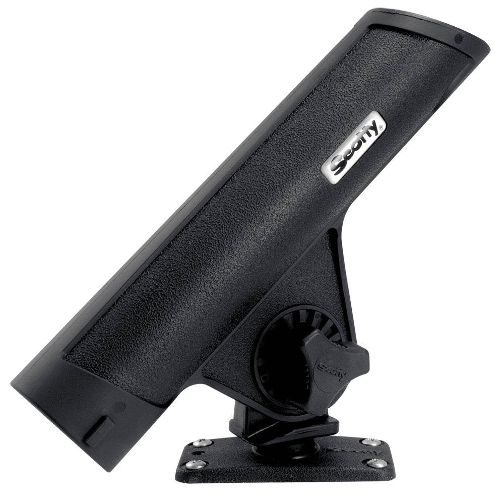 Scotty 351 Rodmaster II Rod Holder w/244 Flush Deck Mount - Black [351] | Rod Holders by Scotty 