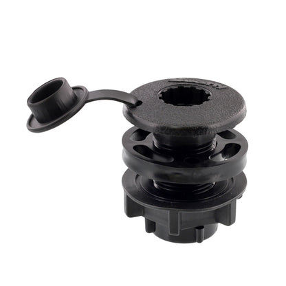 Scotty Compact Threaded Round Deck Mount [444-BK] | Accessories by Scotty 