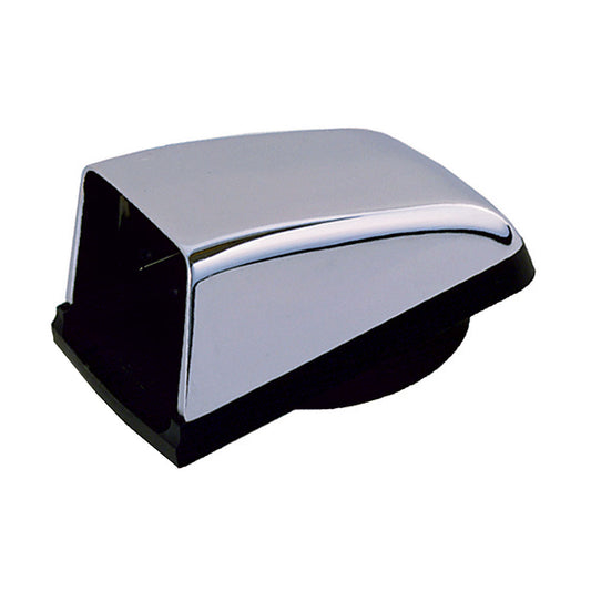 Perko Chromalex Cowl Vent - 3" Duct - Chrome Plated Zinc [1312DP0CHR] | Vents by Perko 