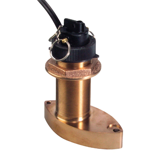 Raymarine B744V Bronze Thru Hull Triducer w/45' Cable [A26043] | Transducers by Raymarine 