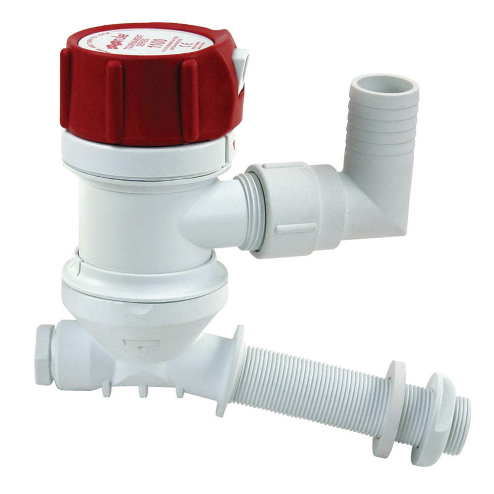 Rule "C" Tournament Series 500 GPH Livewell/Aerator w/ Angled Inlet [401C] | Livewell Pumps by Rule 