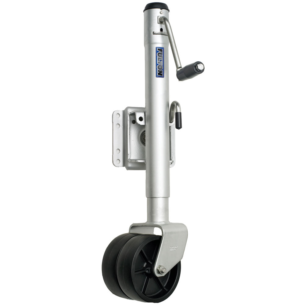 Fulton Dual Wheel 1,500 lbs. Bolt-Thru Swivel Jack [XPD15L0101] | Jacks & Dollies by Fulton 