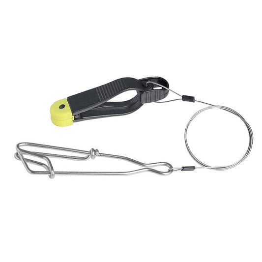 Scotty 1183 Mini Power Grip Plus - 30" Wire Leader w/Stacking & Self-Locating Snap [1183] | Downrigger Accessories by Scotty 