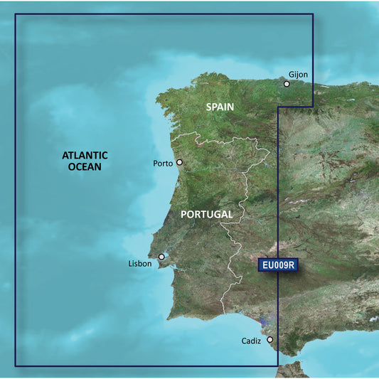 Garmin BlueChart g3 HD - HXEU009R - Portugal  Northwest Spain - microSD/SD [010-C0767-20] | Garmin BlueChart Foreign by Garmin 