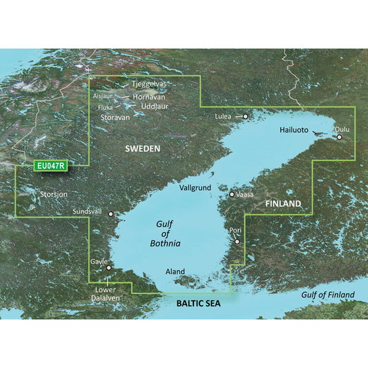 Garmin BlueChart g3 HD - HXEU047R - Gulf of Bothnia - Kalix to Grisslehamn - microSD/SD [010-C0783-20] | Garmin BlueChart Foreign by Garmin 