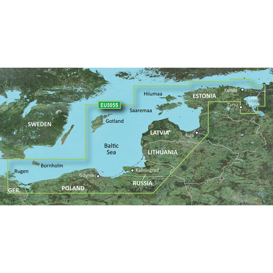 Garmin BlueChart g3 HD - HXEU065R - Baltic Sea East Coast - microSD/SD [010-C0849-20] | Garmin BlueChart Foreign by Garmin 