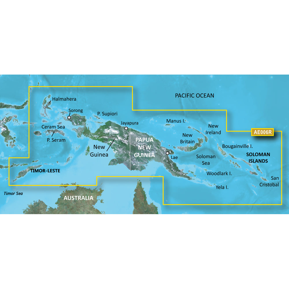 Garmin BlueChart g3 HD - HXAE006R - Timor Leste/New Guinea - microSD/SD [010-C0881-20] | Garmin BlueChart Foreign by Garmin 