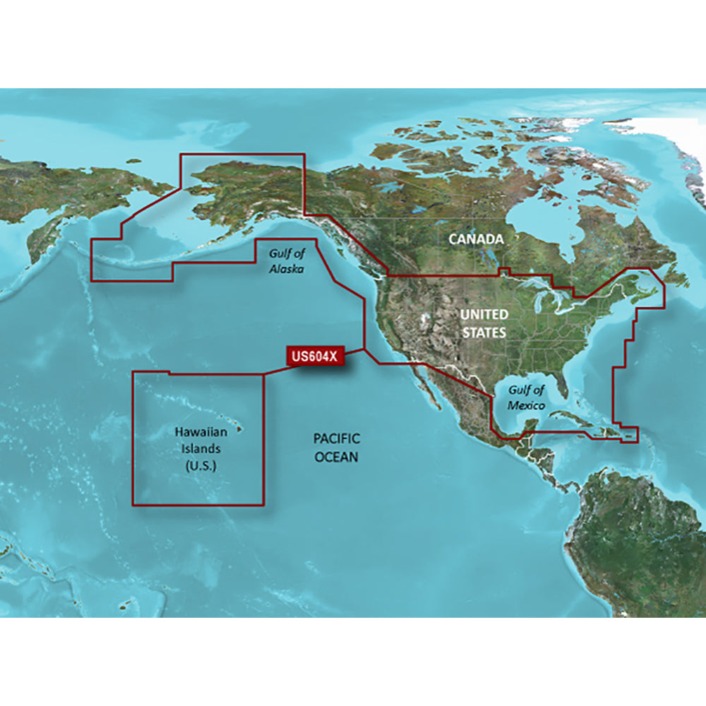 Garmin BlueChart g3 HD - HXUS604x - US All  Canadian West - microSD/SD [010-C1018-20] | Garmin BlueChart by Garmin 