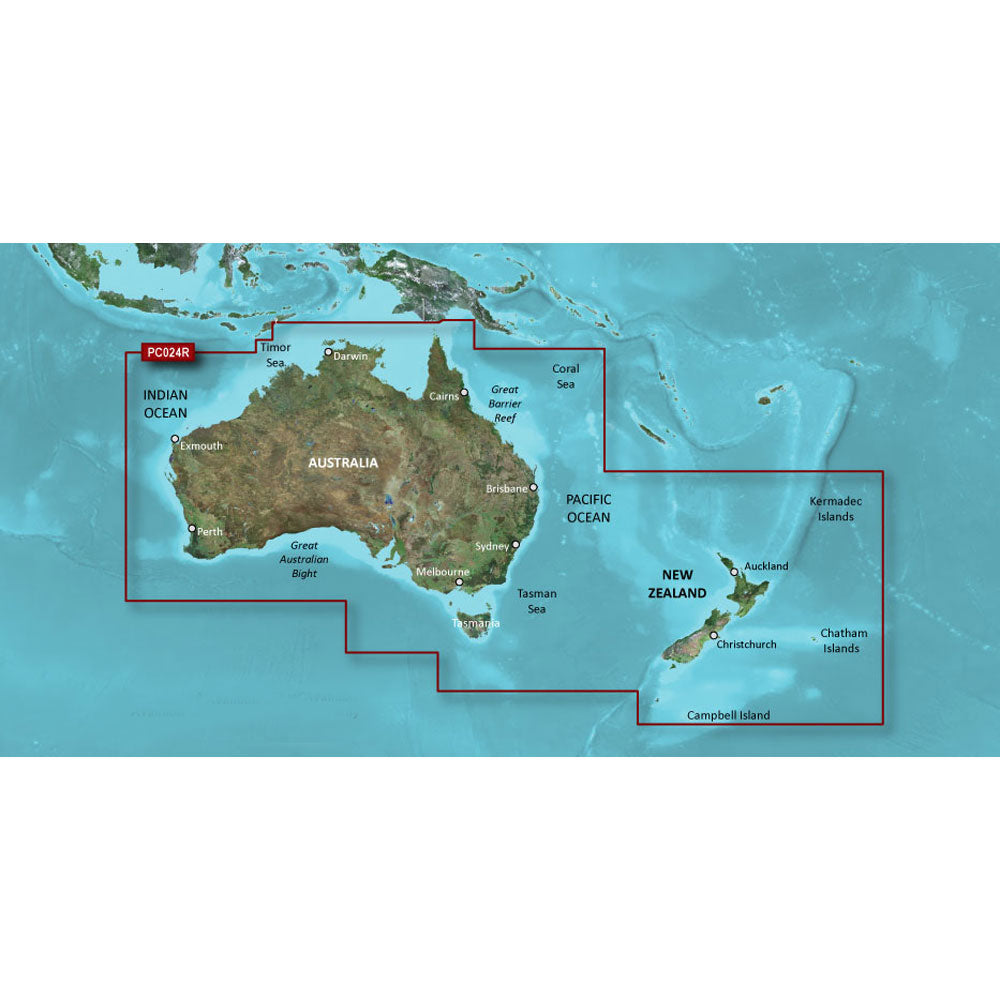 Garmin BlueChart g3 HD - HXPC024R - Australia  New Zealand - microSD/SD [010-C1020-20] | Garmin BlueChart Foreign by Garmin 