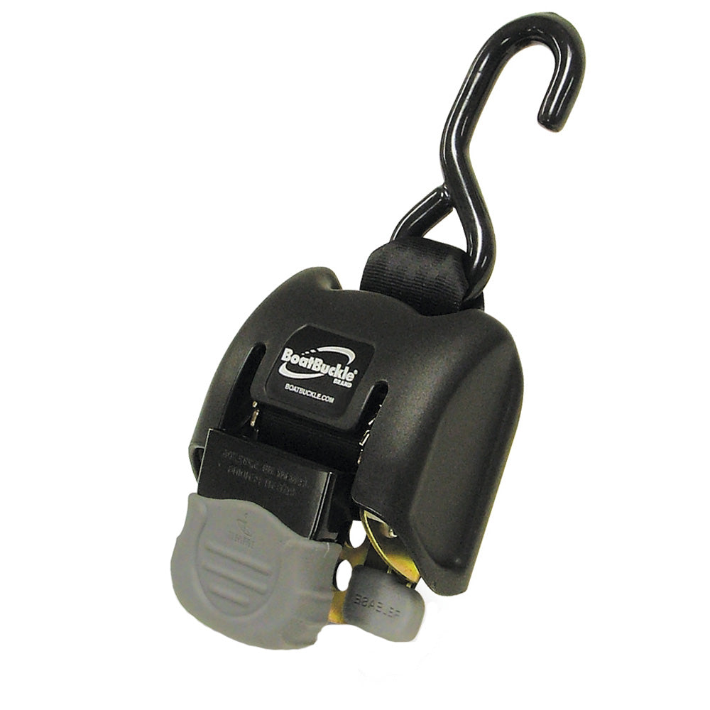 BoatBuckle G2 Retractable Transom Tie-Down - 2"-43" - Pair [F08893] | Tie-Downs by BoatBuckle 