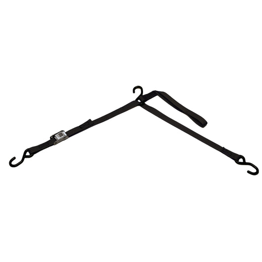 BoatBuckle P.W.C. Tri-Down w/Cam Buckle & Soft Hook - 1" x 6' [F10972BK] | Tie-Downs by BoatBuckle 