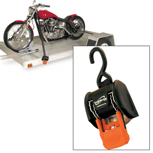 CargoBuckle G3 Retractable Ratchet Tie-Down - 2" x 72" - Pair [F18800] | Tie-Downs by CargoBuckle 