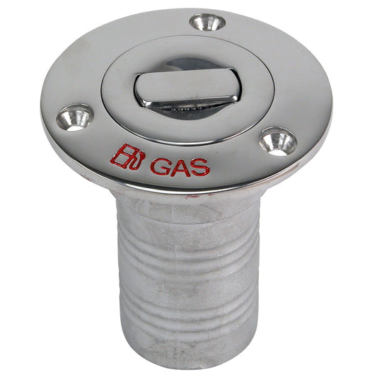 Whitecap Bluewater Push Up Deck Fill - 1-1/2" Hose - Gas [6993CBLUE] | Deck Fills by Whitecap 