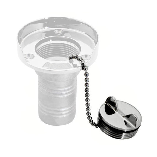 Whitecap Replacement Cap & Chain f/6001 Gas Fill [6002] | Deck Fills by Whitecap 