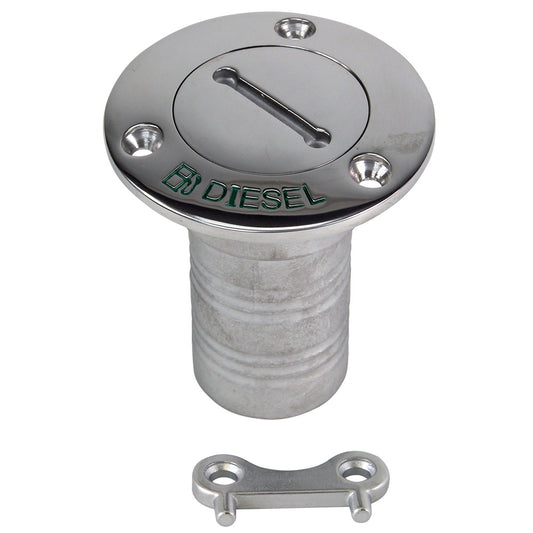 Whitecap Hose Deck Fill 1-1/2" Hose Diesel [6124C] | Deck Fills by Whitecap 