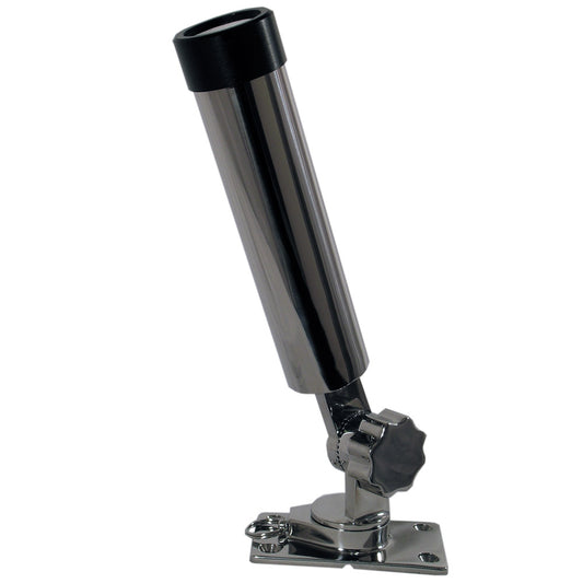 Whitecap Bluewater SS 360/180 Deg. Removable Rod Holder [S-7007CBLUE] | Rod Holders by Whitecap 