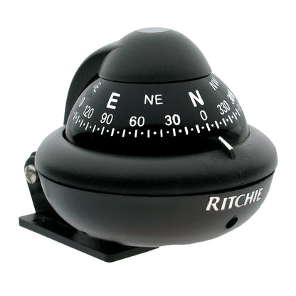 Ritchie X-10B-M RitchieSport Compass - Bracket Mount - Black [X-10B-M] | Compasses - Magnetic by Ritchie 