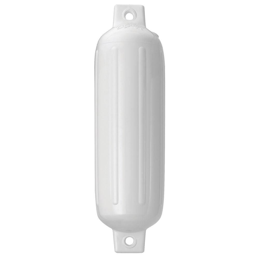 Polyform G-2 Twin Eye Fender 4.5" x 15.5" - White [G-2-WHITE] | Fenders by Polyform U.S. 