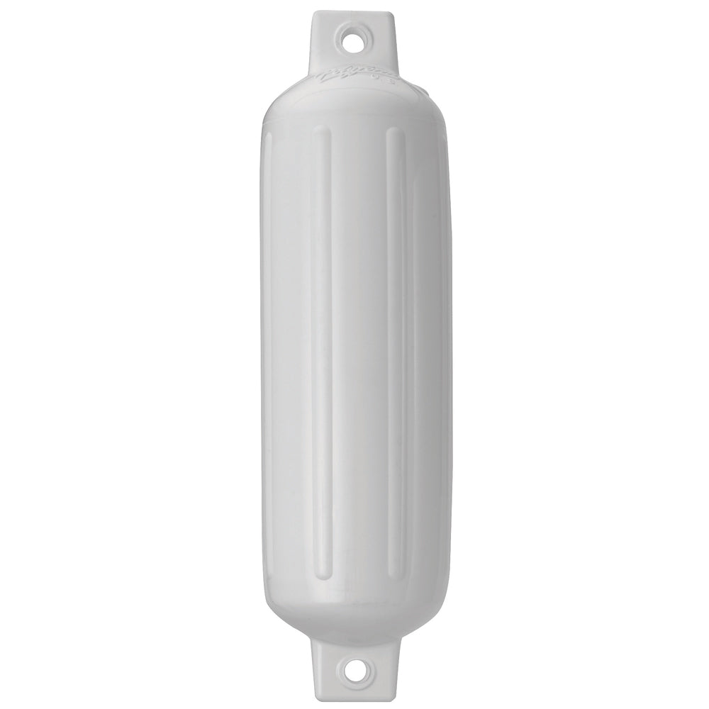 Polyform G-4 Twin Eye Fender 6.5" x 22" White [G-4-WHITEWO] | Fenders by Polyform U.S. 