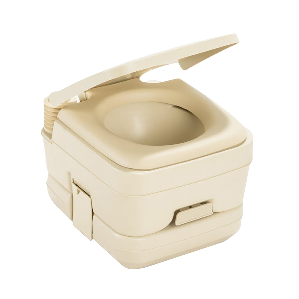 Dometic 964 Portable Toilet w/Mounting Brackets - 2.5 Gallon - Parchment [311096402] | Portable Toilets by Dometic 