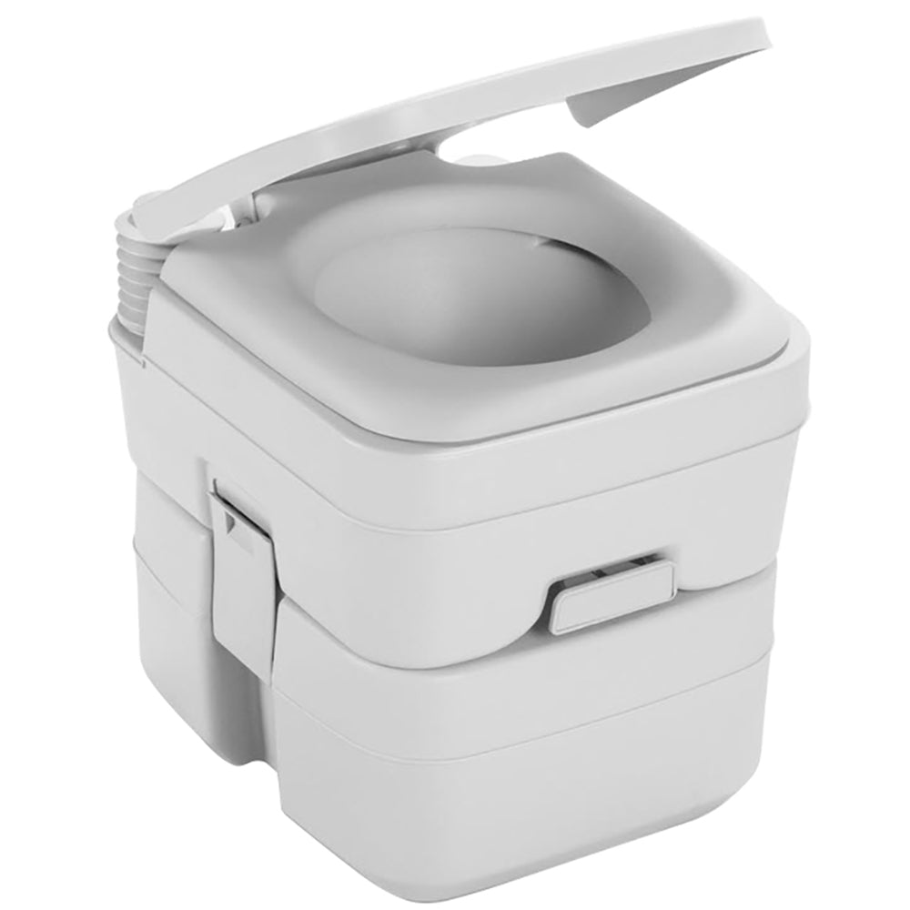 Dometic 965 MSD Portable Toilet w/Mounting Brackets - 5 Gallon - Platinum [311196506] | Portable Toilets by Dometic 