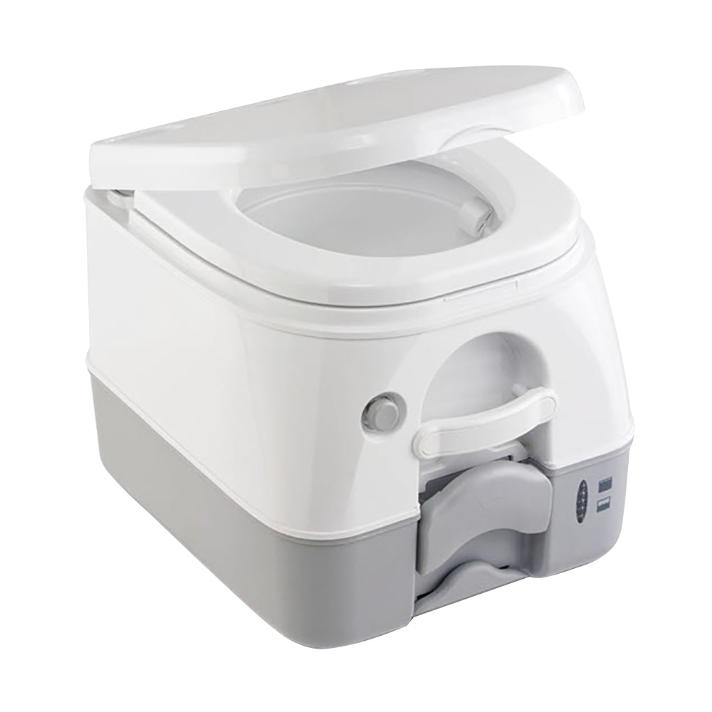 Dometic 974 MSD Portable Toilet w/Mounting Brackets - 2.6 Gallon - Grey [301197406] | Portable Toilets by Dometic 