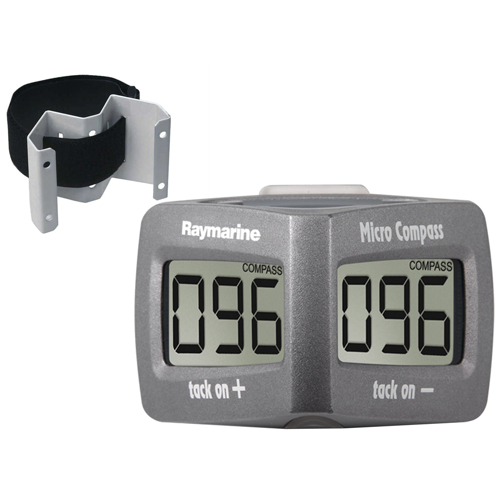 Raymarine Wireless Micro Compass System w/Strap Bracket [T061] | Compasses by Raymarine 