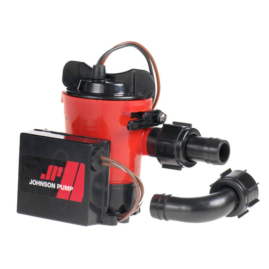 Johnson Pump 500 GPH Auto Bilge Pump 3/4" Hose 12V Dura Port [07503-00] | Bilge Pumps by Johnson Pump 