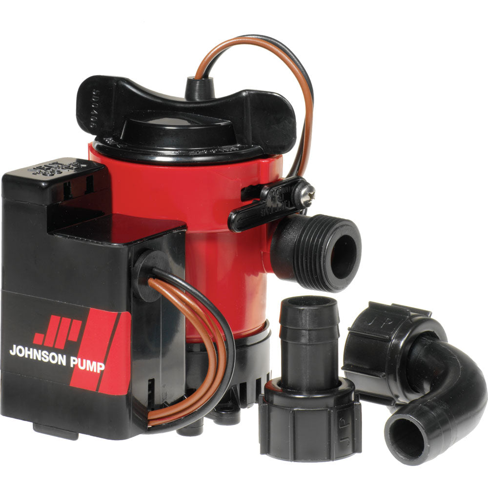 Johnson Pump 500GPH Auto Bilge Pump 3/4" 12V Mag Switch [05503-00] | Bilge Pumps by Johnson Pump 