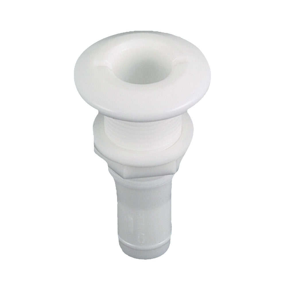 Perko 1/2" Thru-Hull Fitting f/ Hose Plastic MADE IN THE USA [0328DP4] | Thru-Hull Fittings by Perko 