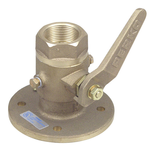 Perko 3/4" Seacock Ball Valve Bronze MADE IN THE USA [0805005PLB] | Fittings by Perko 