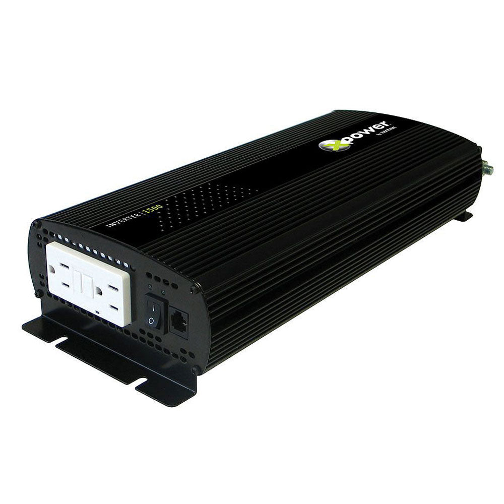 Xantrex XPower 1500 Inverter GFCI & Remote ON/OFF UL458 [813-1500-UL] | Inverters by Xantrex 