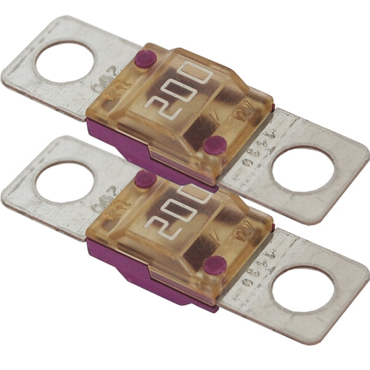 Blue Sea 5260 MIDI/AMI Fuse 200 Amp - Pair [5260] | Fuse Blocks & Fuses by Blue Sea Systems 