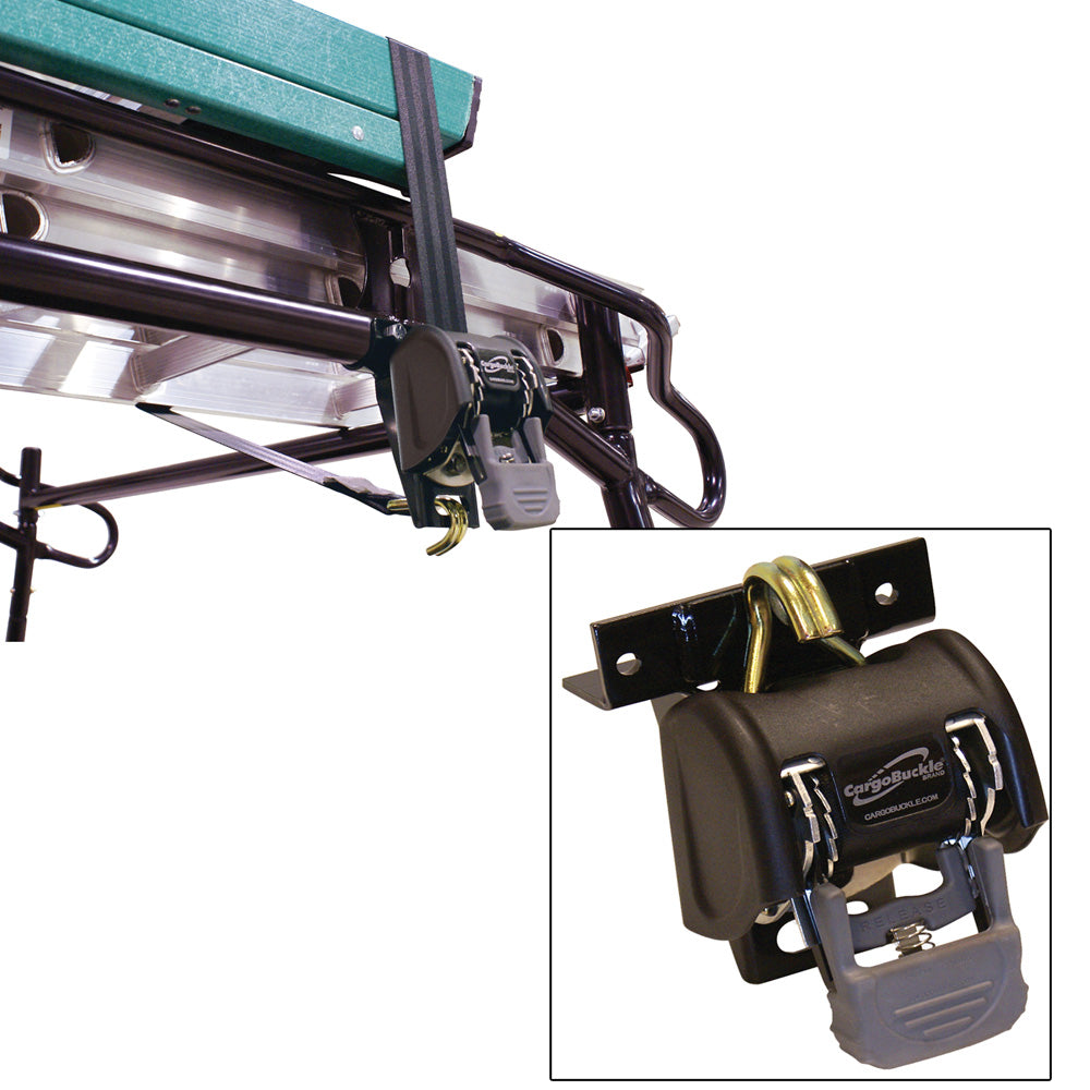 CargoBuckle Ladder Rack System - 1.25" Square 7' Pair [F18816] | Tie-Downs by CargoBuckle 