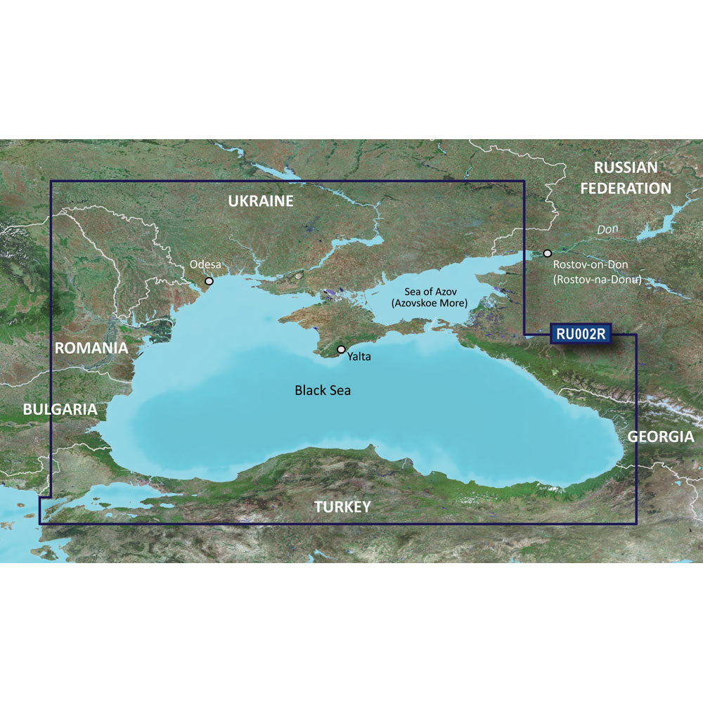 Garmin BlueChart g3 Vision HD - VEU063R - Black Sea  Azov Sea - microSD/SD [010-C1064-00] | Garmin BlueChart Vision Foreign by Garmin 